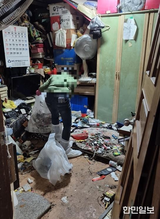 의정부시 가능동, 저장강박증 가구 주거환경 개선사업 실시