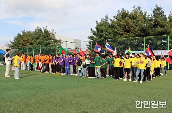 선수단 단체사진