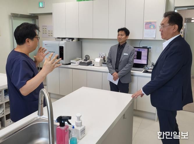 평택시 이성호 부시장 관내 직영 동물보호센터 방문 점검