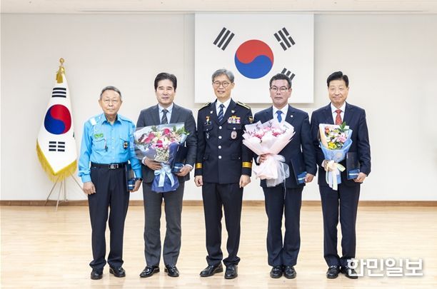강서경찰서 경찰의 날 행사 ‘경찰청장 감사장 수상’ (사진 우측 두 번째)