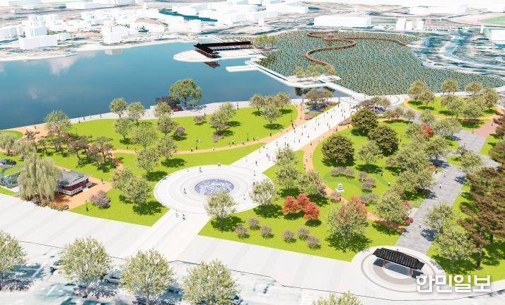 덕진공원, 체류형 문화공원 완성 ‘눈앞’ (열린광장 조감도)