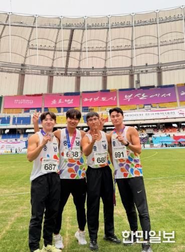 서천군, 전국체전서 메달 6개 쾌거…육상·태권도 맹활약