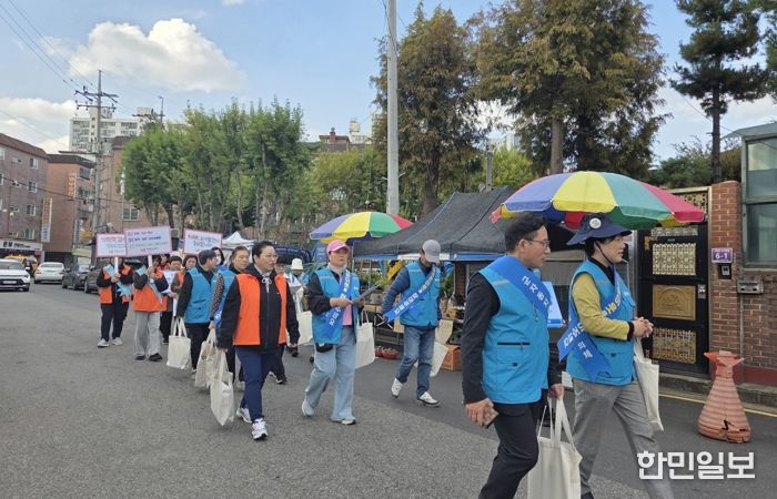 군자동, 한파 대비 복지 사각지대 발굴 캠페인 추진