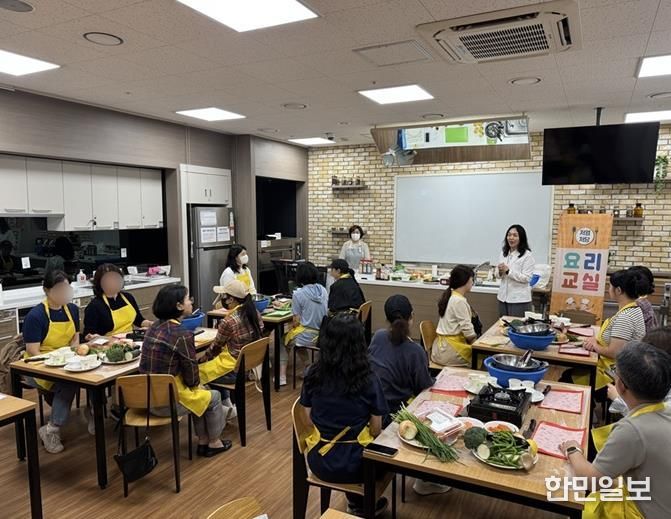 파주보건소, 저염·저당 조리 실습으로 ‘조미료는 줄이고, 건강수명은 늘리고!’