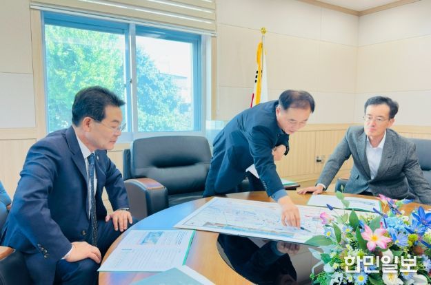 권익현 부안군수, 익산지방국토관리청 방문 현안사업 건의