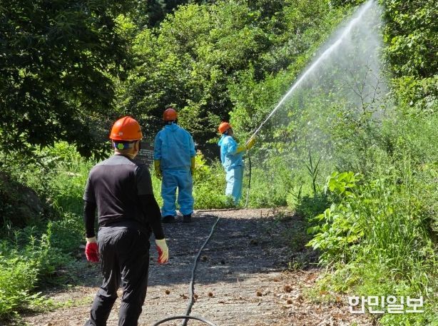 농림지 동시발생 성충기 병해충 방제