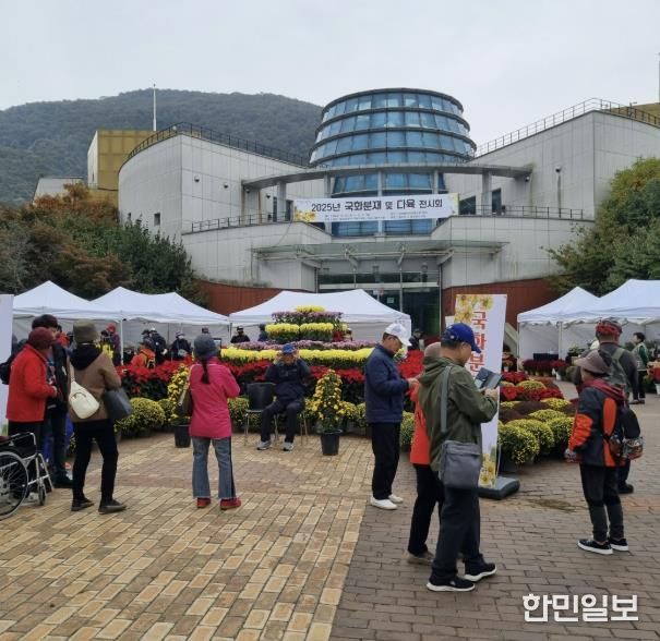 동두천시 국화교육반·다육사랑연구회, ‘2025년 국화 및 다육 전시회’ 성황리 개최