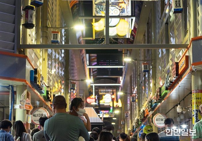 논개시장 올빰야시장