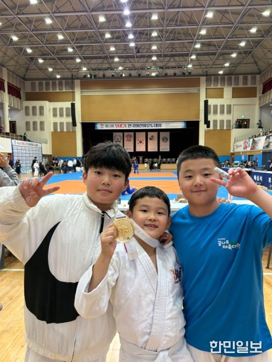 박준우,  ‘제53회 YMCA 전국어린이유도대회’금메달