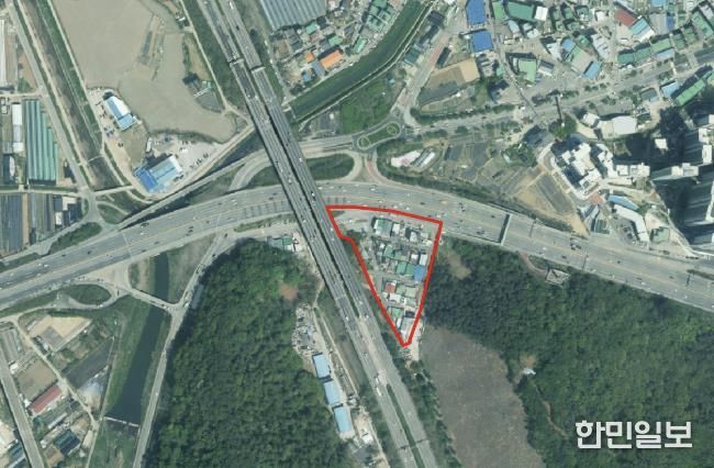 상록구 '건건3지구' 위치도