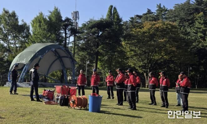 홍성군, 가을숲에 안전을 더하다