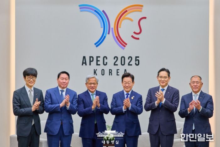 젠슨 황 엔비디아 대표 접견(대통령실)