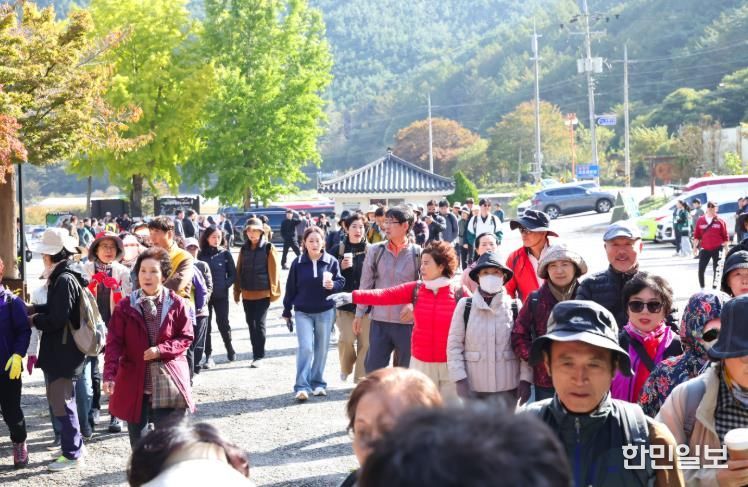 함양 농월정에서 거연정까지, 걷기주간 운영