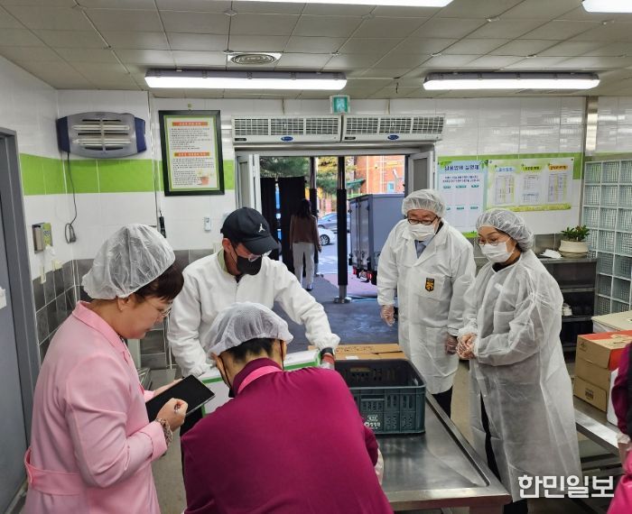 대전서부교육지원청, 학교급식 특별점검