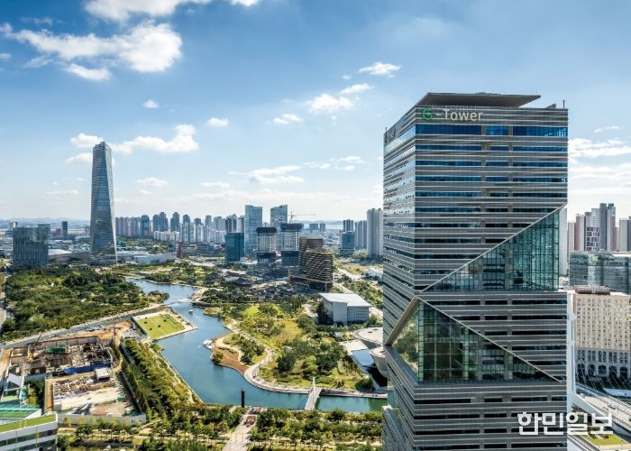 송도지타워(IFEZ) 전경