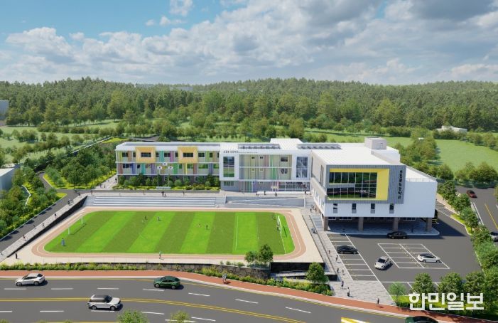 (가칭)오등봉초등학교 조감도