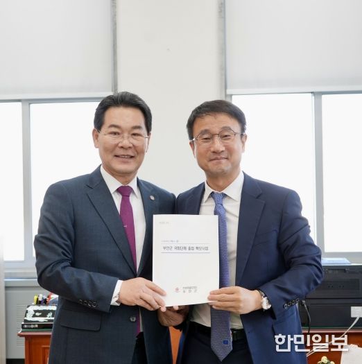 권익현 부안군수, 국회 방문 국가예산확보 총력전