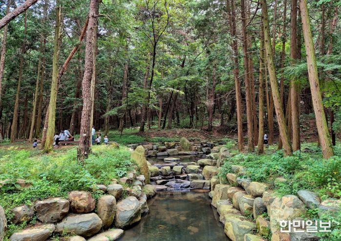 사천시 곤명면 용산리 다솔사 인근 사방시설