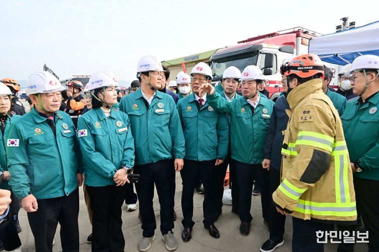 행정자치위원회, 한국동서발전 울산화력발전소 사고 현장방문