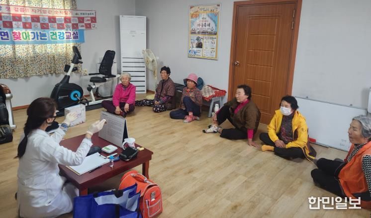 의성 안계면, 찾아가는 건강교실 운영