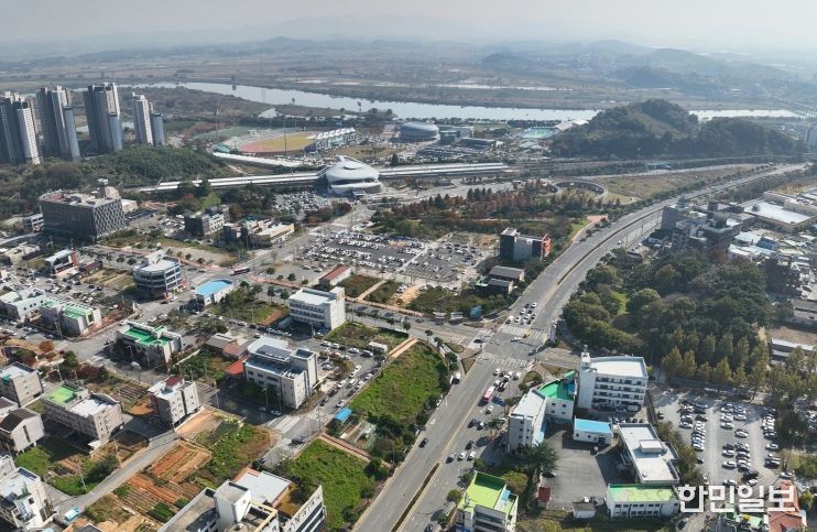 나주역 일대 전경