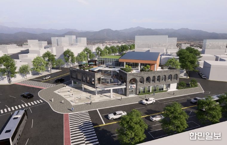 충무동 행정복지센터 조감도