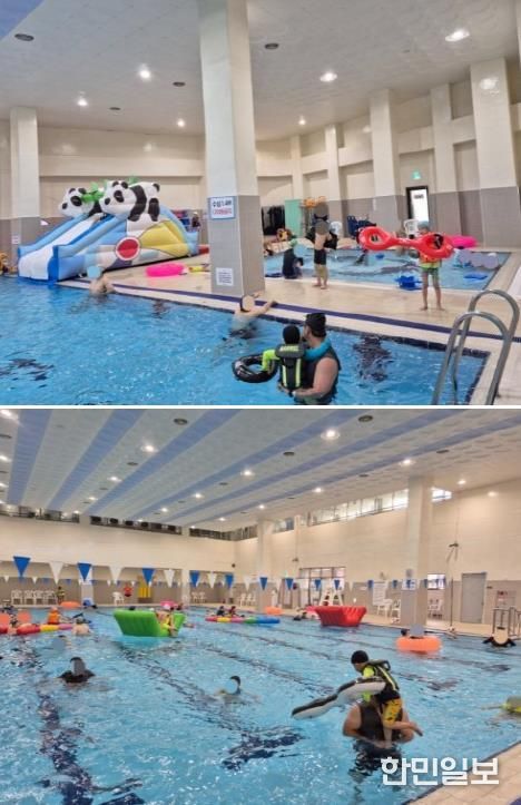 시민의 여가와 웃음이 함께하는 주말! 파주시, 다목적체육관 ‘가족 물놀이장’ 운영
