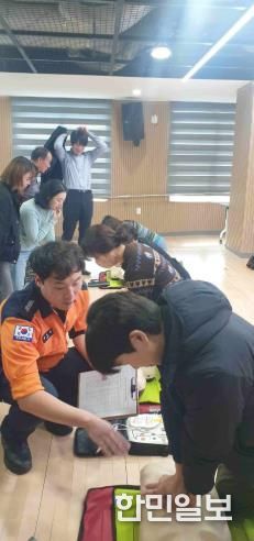 2025년 봉화교육지원청 심폐소생술 교육 실시