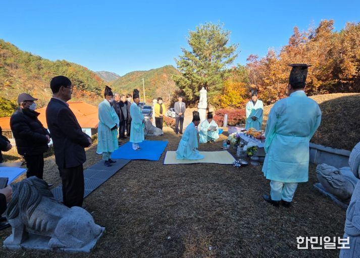 울진군 금강송면, 김현규 장군 묘제 및 무후제 봉행