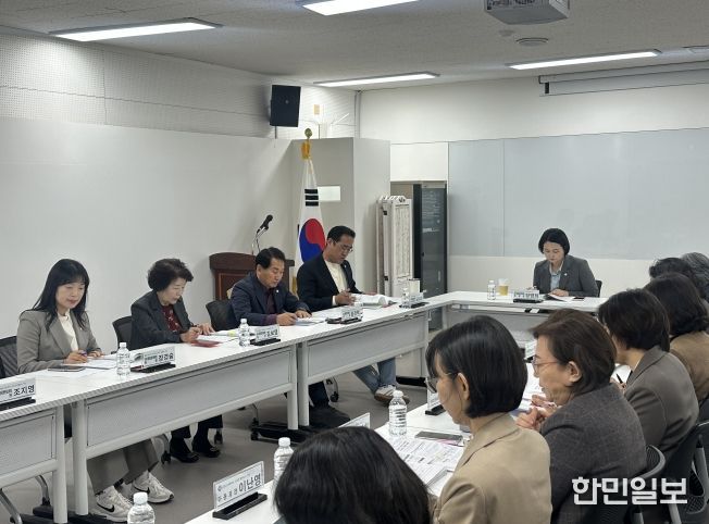 안양시의회 보사환경위원회 집행기관 현안사항 간담회