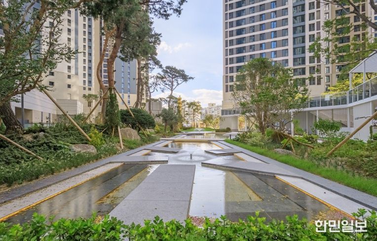 대상 ‘두류역자이’ 아파트 조경,