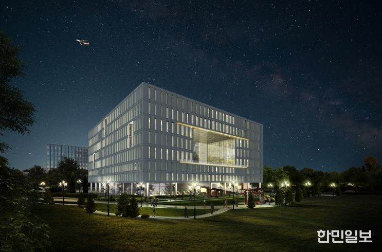 항공업무시설 조감도