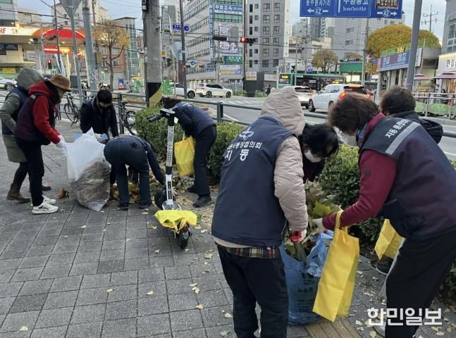 수원시 팔달구 지동, 겨울철 재난 대비 환경정비 활동 실시