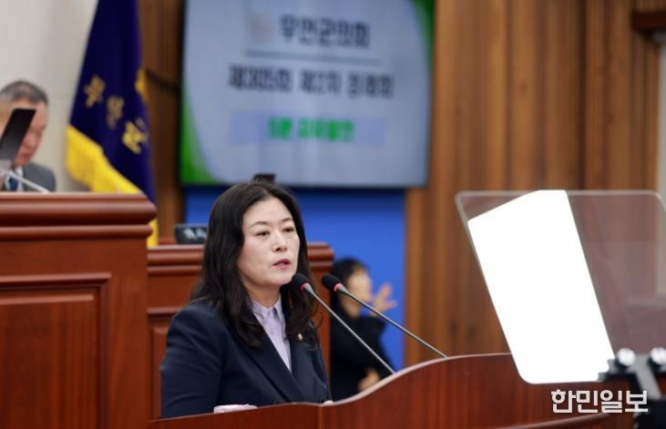 무안군의회 정은경 군의원, “군립어린이합창단 창단, 전향적으로 검토해야”