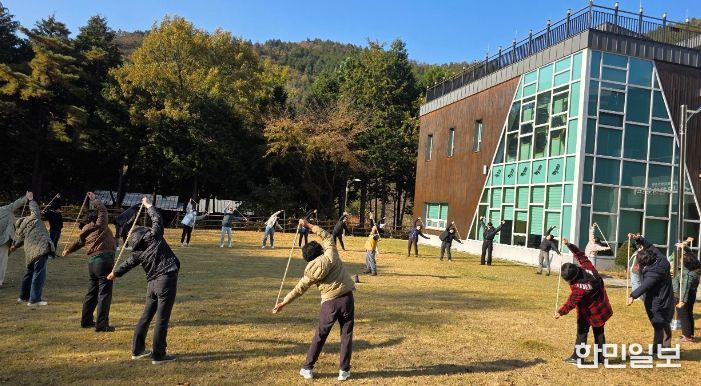 장기요양기관 종사자 대상 산림치유 힐링 워크숍