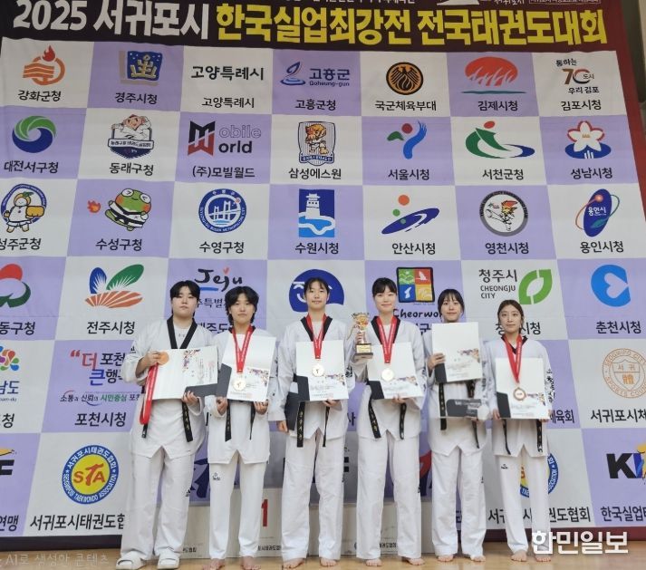 2025 한국실업최강전 전국태권도대회 참가