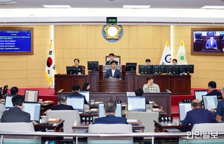 광양시의회, 광양항 배후단지 폐기물 화재“전면 조사 및 재발 방지 대책 마련”