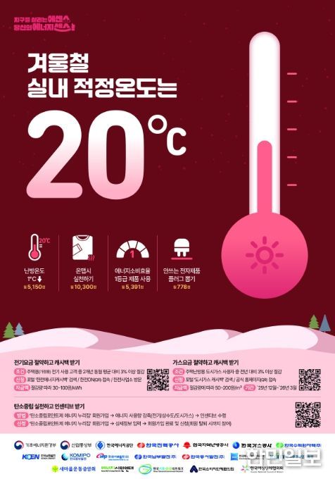 겨울철 에너지절약 홍보 책자