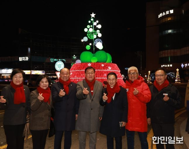 경남기독교합천군연합회, 2025년 성탄트리 점등식