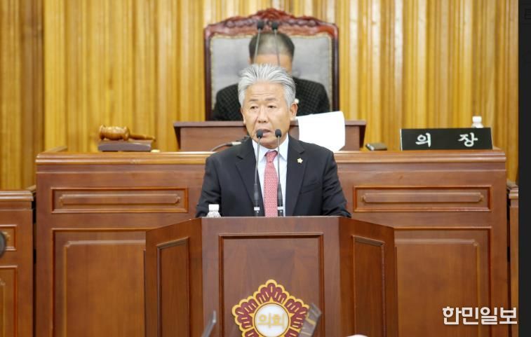 영광군의회 장기소 의원, 미래산업 TF팀 구성·양육친화주택 조성 제안