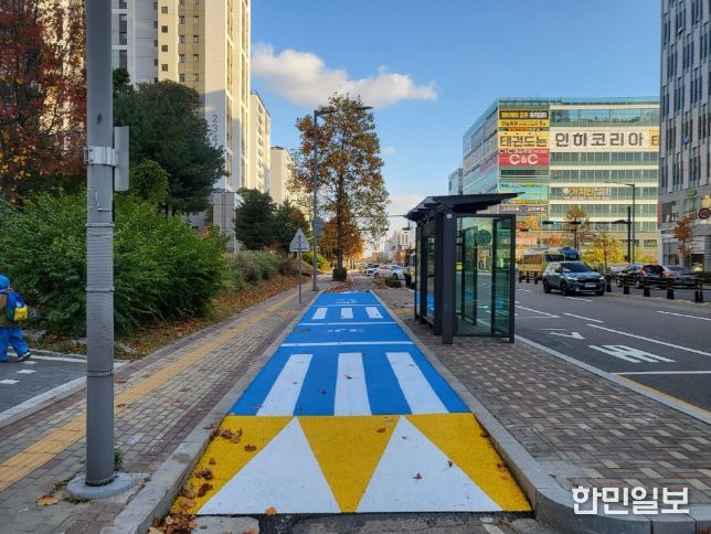 영종국제도시 버스정류장 45곳 주변 보행환경 더 안전하게 개선