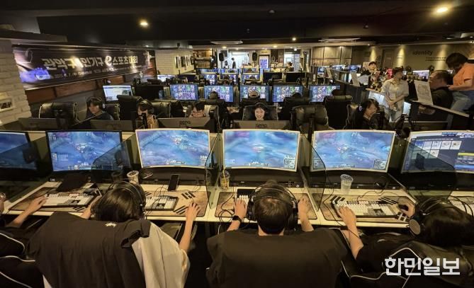 관악구 전국 최초 청년 1인가구 대상 e스포츠대회 'LOL림픽' 진행 모습