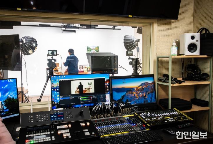 금산군농업기술센터 라이브커머스 방송실