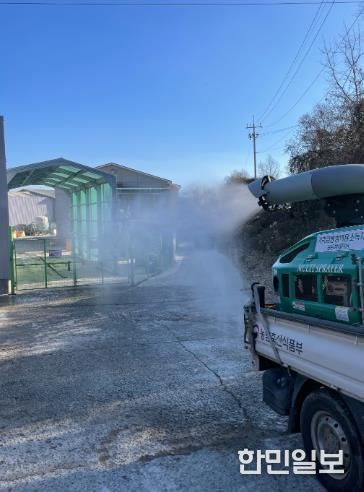 의성군, 고병원성 AI 차단 위해 ‘일제소독의 날’ 운영