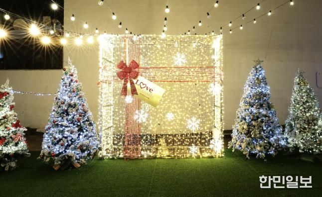 함평공영주차장, 원터 빌리지 스팟 전경