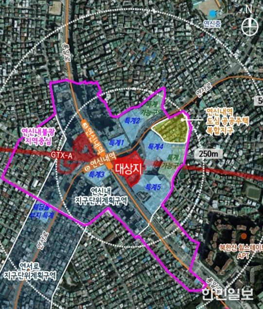 위치도 (은평구 불광동 380-20번지 일대)