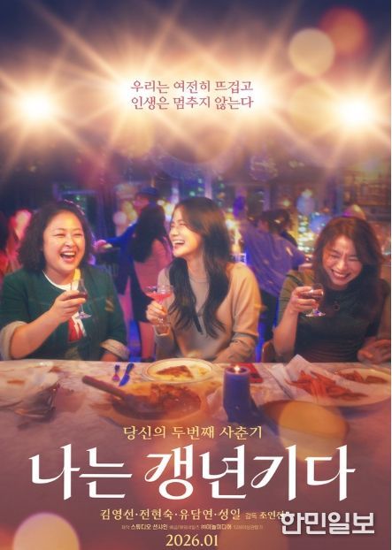 영화 '나는 갱년기다' 메인 포스터