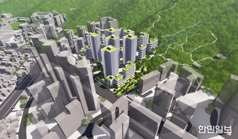 면목 9구역 조감도