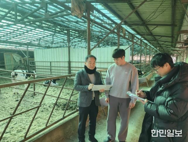 청년후계농 현장지원단 컨설팅 모습