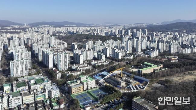 분당 노후계획도시 전경